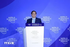 PM Pham Minh Chinh addresses the session titled “Is Asia's Century at Risk?” on June 25. (Photo: VNA)