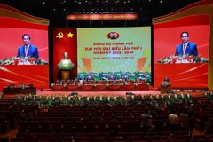 Prime Minister Pham Minh Chinh, who is also Politburo member and Secretary of the Government’s Party Committee, speaks at the first Party Congress of the Government on October 12. (Photo: VNA)