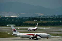 Planes of Malaysia Airlines at Kuala Lumpur International Airport (File photo: AFP/VNA)