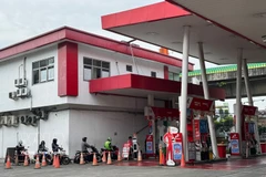 A petrol station in Indonesia (Photo: VNA)