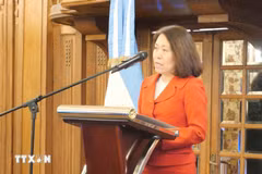 Vietnamese Ambassador to Argentina Ngo Minh Nguyet (Photo: VNA)