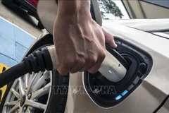 Indonesia is pushing for regulations for EV factories to shift from lithium-based to nickel-based batteries. (Illustrative photo: AFP/VNA)