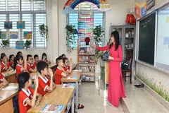A class of the Hong Gai Primary School in Quang Ninh province (Photo: baoquangninh.vn)