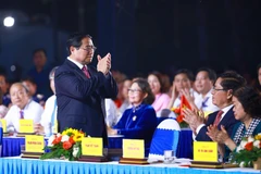 PM Pham Minh Chinh attends the programme in Con Dao on May 3. (Photo: VNA)