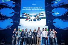VinFast has signed a strategic partnership with six electric motorbike dealers in Indonesia, marking a new step in expanding its distribution network in one of the region’s and the world’s largest motorcycle markets. (Photo: VNA)