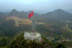 The Lung Cu Flag Tower, one of Vietnam’s most iconic northern landmarks (Photo: VNA)