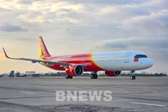 An aircraft of Vietjet Air (Illustrative photo: VNA)