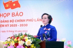 Minister of Home Affairs Pham Thi Thanh Tra (Photo: VNA)