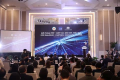 Delegates at the PPP dialogue- Partner, Innovate, Deliver evetn (Photo: VietnamPlus)