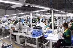More than 125,900 new enterprises were registered in the first seven months of the year, with total registered capital reaching nearly 1.52 quadrillion VND (58.3 billion USD). (Photo: VNA) 