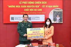 National campaign raises funds to support victims of Agent Orange (Photo: VNA)