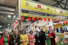 Vietnamese pavilion at the fair (Photo: VNA)