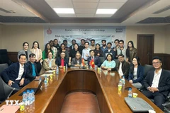 Participants in the Vietnam–India Innovation Gateway Bootcamp (Photo: VNA)