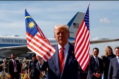 US President Donald Trump is greeted by Malaysian Prime Minister Anwar Ibrahim hours before they sign a trade deal that has been controversial. (Photo: Malaysia Prime Minister’s Office)