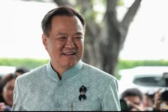 Anutin Charnvirakul at Bhumjaithai Party headquarters, after the party won the general election, in Bangkok on Feb 12, 2026. (File photo: REUTERS) 