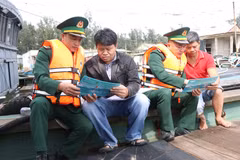 Fishermen back efforts to remove IUU yellow card (Photo: VNA)