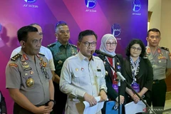 Governor of National Resilience Institute (Lemhannas) Ace Hasan Syadzily during a press conference on the 2025 Jakarta Geopolitical Forum in Jakarta, June 23, 2025. (Photo: ANTARA) 