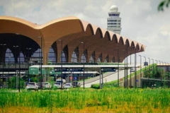 The world-class Level-4F Techo International Airport (Photo: AKP/VNA)
