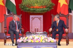 Party General Secretary To Lam and King Abdullah II Ibn Al Hussein of Jordan (Photo: VNA)