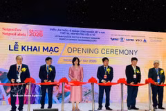 Delegates at the opening ceremony (Photo: VNA)