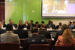 Deputy Minister Nguyen Hoang Hiep, attends the Global Platform for Disaster Risk Reduction (GP2025) in Geneva, Switzerland, June 4. (Photo: VNA)