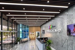 Inside the lobby of Fornix HCM01 in Tan Thuan, HCM City. (Photo courtesy of FPT) 