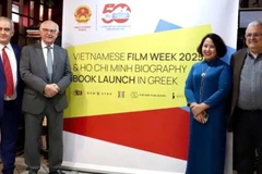 Delegates at the opening ceremony of the Vietnamese Film Week 2025 Greece on May 12 (Photo: Vietnamese Embassy in Greece)