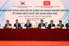 Representatives attend the 2025 Tax and Customs Dialogue with the RoK business community on September 30. (Photo: VietnamPlus) 