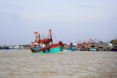 A fishing vessel (Photo: VNA)