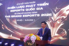 Deputy Minister of Culture, Sports and Tourism Ho An Phong speaks at the event (Photo courtesy of organisers)