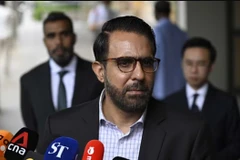 Singapore's Workers' Party chief Pritam Singh speaks to the media outside the Supreme Court after his conviction was upheld, on December 4, 2025. (File photo: CNA)