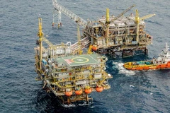 Oil rig of EnQuest offshore Malaysia (Source: EnQuest)