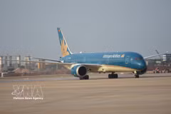 Vietnam Airlines Group plans to operate more than 3,600 flights for the National Day holiday.(Photo: VNA) 