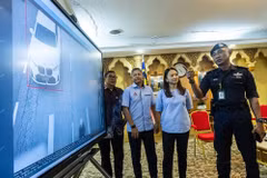 (From 2nd left) Kuala Lumpur mayor Datuk Fadlun Mak Ujud, Federal Territories Minister Hannah Yeoh and Kuala Lumpur police chief Datuk Fadil Marsus are seen during a press conference at DBKL Tower in Kuala Lumpur April 30, 2026.( Photo: malaymail.com) 