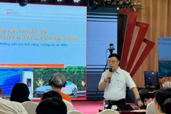 NSMO Chairman Nguyen Duc Cuong speaks at the event (Photo: VNA)