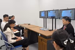 Health officials and airport authorities conduct a site inspection at Techo International Airport to take preventative measures against hantavirus. Kiripost via Ministry of Health. (Photo: kiripost.com) 
