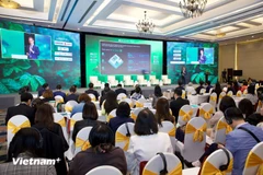 Delegates at the seminar “Drivers for the Sustainable Era”, organised on November 27 by the Ministry of Finance’s Finance–Investment Newspaper (Photo: VietnamPlus)