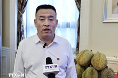 Li Xiapeng from the Hebei Kinghey Catering Services Company (Photo: VNA)
