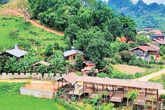 A view of the tourism village in Huu Lien commune, Lang Son province. (Photo: Nhan Dan)