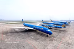 Aircraft of Vietnam Airlines (Illustrative photo: VNA)