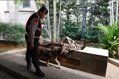 Police step up security ahead of Christmas and New Year in Indonesia (Photo:straitstimes.com/) 