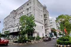 A social housing project on Phan Ba Vanh street, Hung Yen province, developed by 379 Investment and Trading Joint Stock Company. (Photo: VNA)