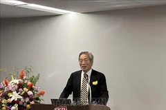 Professor Yuji Suzuki, President of the National Federation of UNESCO Associations of Japan and Secretary-General of the Asia-Pacific Federation of UNESCO Clubs and Associations (Photo: VNA)