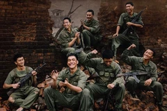 The feature film “Red Rain”* directed by Meritorious Artist Dang Thai Huyen and produced by the People’s Army Cinema (Vietnam Cinema Association). (Photo: VNA) 