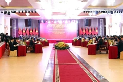 The meeting between Lai Chau and Yunnan officials in the Vietnamese province on October 29 (Photo: nhandan.vn)