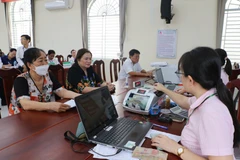 The Government's social policy credit, implemented by the VBSP, helps people engage in effective production and business activities. (Photo: VietnamPlus)