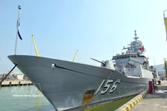 Australian navy ship visits Da Nang (Photo: VNA)