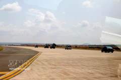 The military component of Phan Thiet Airport, invested by the Ministry of National Defence, has been completed and put into operation. (Photo: VNA)