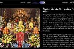 The Digitised Library of Vietnamese Dao Mau is developed as part of the Go Chau Thien Hoi project. (Photo: VNA) 