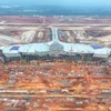 Long Thanh Intenrational Airport is envisoned to become a major regional aviation hub. (Photo: VNA)